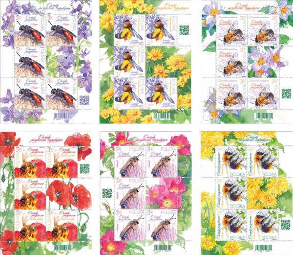 CzemborH's tweet photo. 👍🤩💚🍎🧑🌾🍒👏
Owady pożyteczne - useful insects - #pocztapolska #polishpost #znaczki #stamps #poststamps
Autor ➡️Andrzej Gosik👏
#MRiRW 💚#flowers #kwiaty #bees #pszczoły
➡️ #pollinators #climatechange #zmianaklimatu #food #foodsecurity #pollination #bezpieczeństwożywnościowe https://t.co/bpOomlcjsg