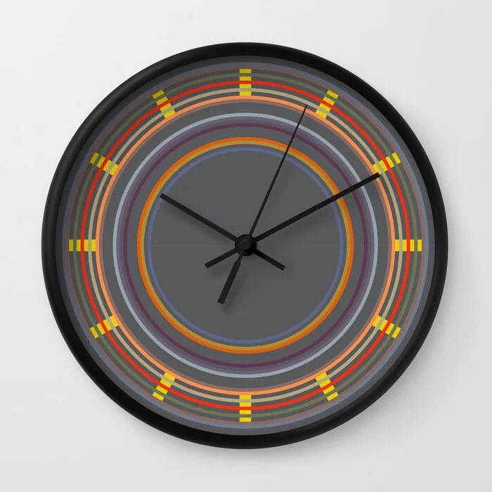 elizabethmeggs's tweet photo. BACK IN TIME, 2022, clock, 10” w by 1.75” d, Elizabeth Meggs

#art #clock #design #artistdesigned #backintime #ElizabethMeggs #MeggsPaintings https://t.co/JvENzX6Vae