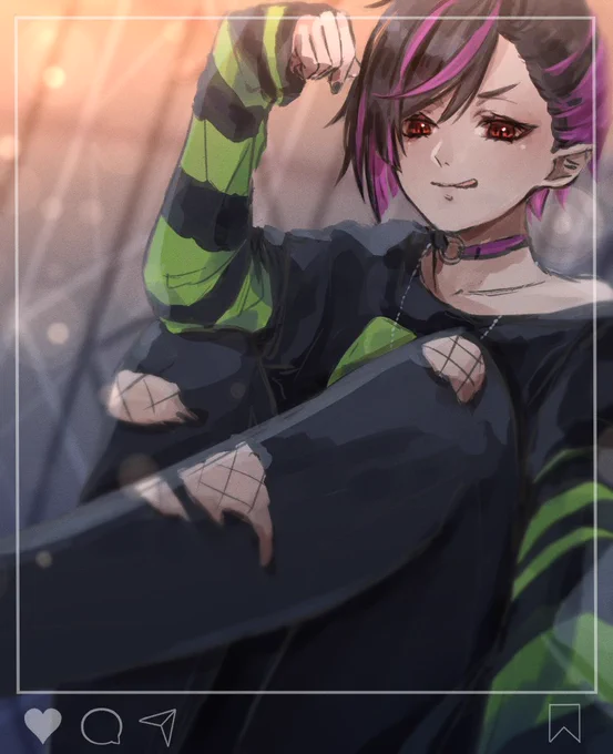 リリア様のクラブウェア姿めちゃくちゃ好きです #twstファンアート 