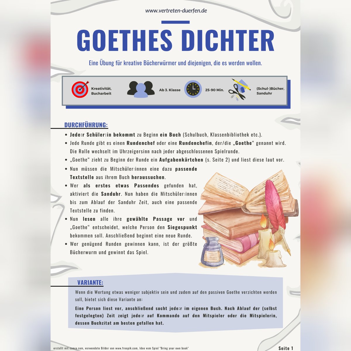 VDuerfen's tweet photo. Back to school! Ich wünsche Euch allen ein erfolgreiches und vor allem stressarmes(!) Schuljahr. Vielleicht hilft diese #unterrichtsidee für den #vertretungsunterricht dabei? #twlz https://t.co/F7Xl9vFNKT