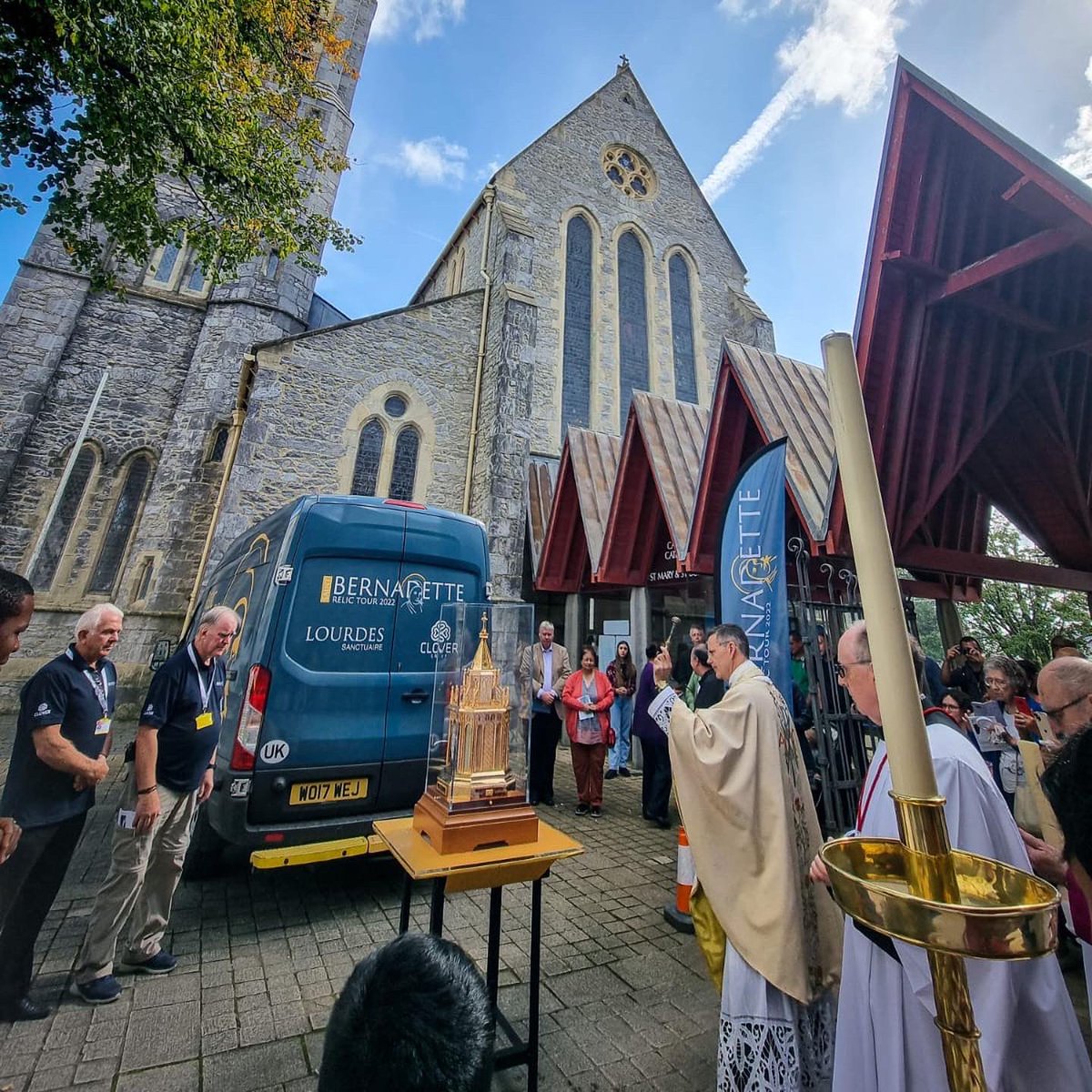 St Bernadette Relic Tour 2022 tweet media
