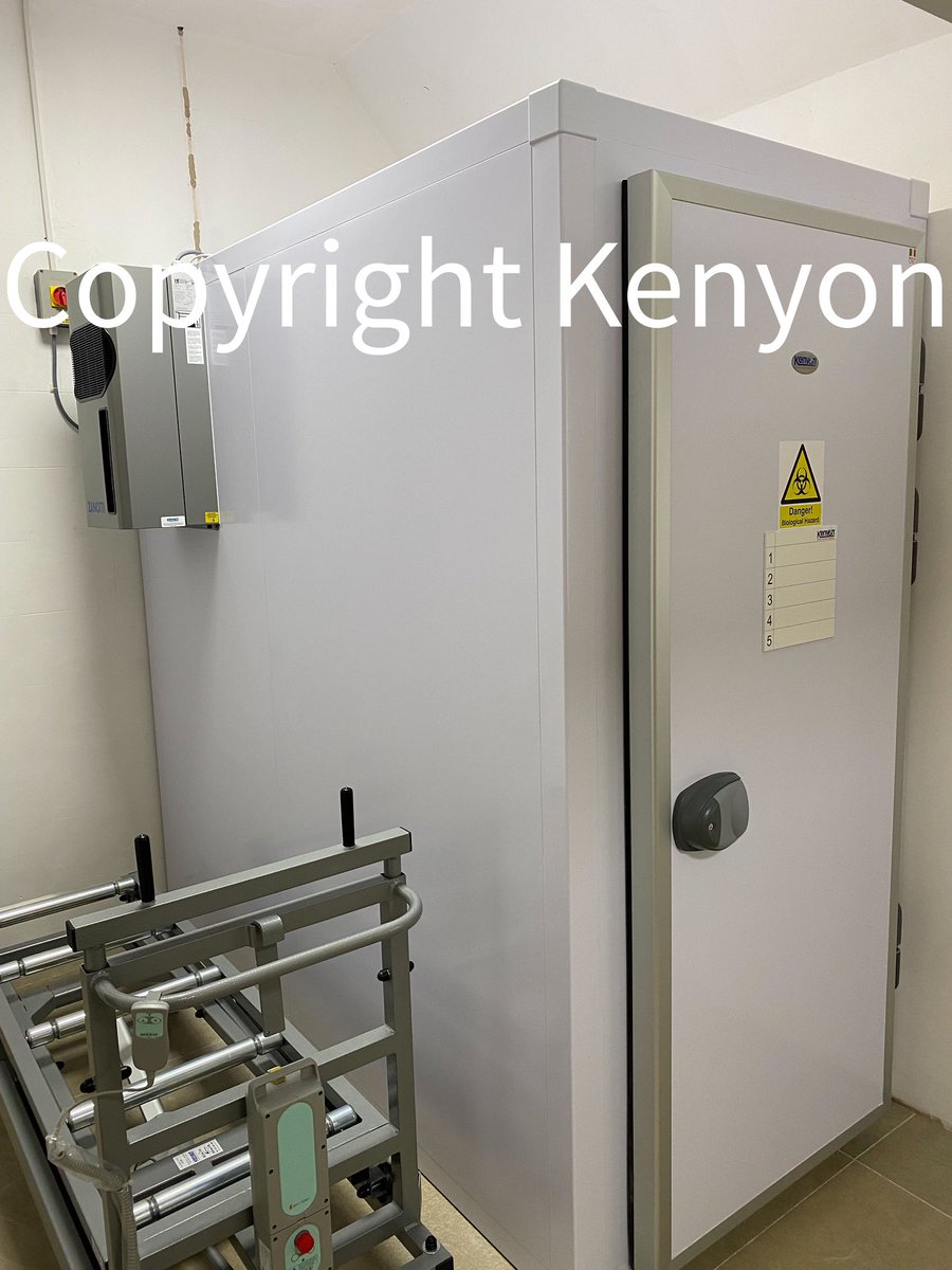 wjkenyon's tweet photo. The Kenyon 100% totally modular and thermally efficient Coldroom installed in Sheffield. Manufactured with energy efficiency in mind and built to stand the test of time. Anyone wishing to view our Cold Rooms can visit our showroom by appointment.  #coldroom #modularcoldroom https://t.co/4HjpNqrzzU