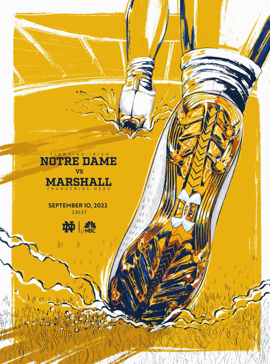 Notre Dame Football tweet media