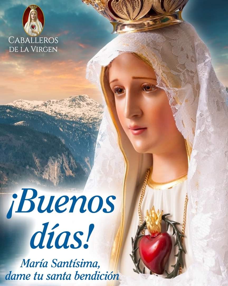 RuizHurtadoRE's tweet photo. ¡Buenos Días!
Nuestra Señora, con su bondad, nos invita a ser también #Buenos con los demás. #NoTeResistas a esta invitación. Seamos como Ella. ¡Amén! https://t.co/GdGFuabE4Q