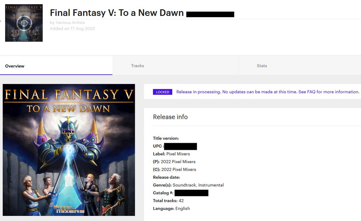Pixel_Mixers's tweet photo. It is finally happening guys :D

Thanks so much for the patience, but new PM Album is on the way !
"To a New Dawn" is our tribute to @UematsuNobuo 's work on #FFV ! Soon released on all major official platforms with the help of #Soundrop.

#FinalFantasyV #VGM #GameAudio #VGRemix https://t.co/DDodVJCiTe