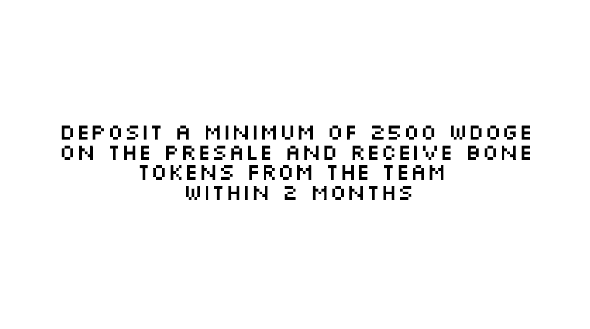 BoneSwapAMM's tweet image. We are planning to launch the protocol next week.

What should investors know?
During the Pre-sale stage, you will be able to get support from BoneSwap
table.boneswap.dog
WDOGE &amp;gt; BONE
2500 &amp;gt; 100 
5000 &amp;gt; 250 
10000 &amp;gt; 350 
25000 &amp;gt; 500 

#Dogechain #DEX #doge #Dogechainfamily