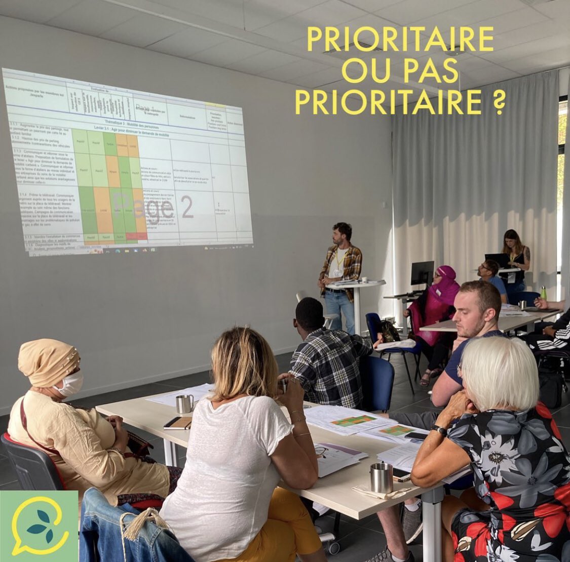 Lecocq_dom's tweet photo. 📆 𝐂𝐨𝐧𝐯𝐞𝐧𝐭𝐢𝐨𝐧 𝐂𝐢𝐭𝐨𝐲𝐞𝐧𝐧𝐞 𝐌é𝐭𝐫𝐨𝐩𝐨𝐥𝐢𝐭𝐚𝐢𝐧𝐞 𝐩𝐨𝐮𝐫 𝐥𝐞 𝐂𝐥𝐢𝐦𝐚𝐭
Objectif de cette 4ème session /5 : traduire nos idées, réfléchies & partagées pendant l’été : + de 350, en des mesures concrètes à proposer aux élus de @GrenobleAlpes 👍
#ConvCMC https://t.co/fFoWY3ABbn