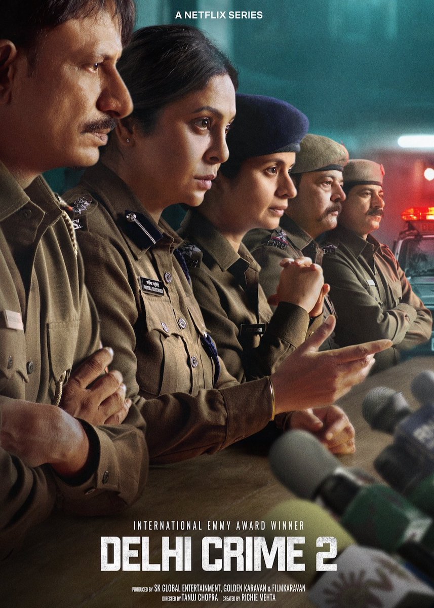 Delhi Crime Season 2 is captivating, raw and absolutely top class! #DelhiCrimeSeason2