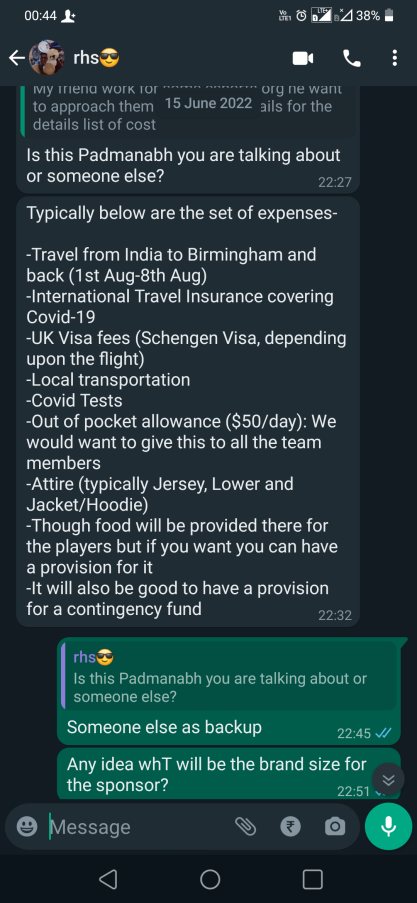 NO_Chanc3's tweet photo. sponsorship requirement from ESFI https://t.co/P5A5vATIyJ