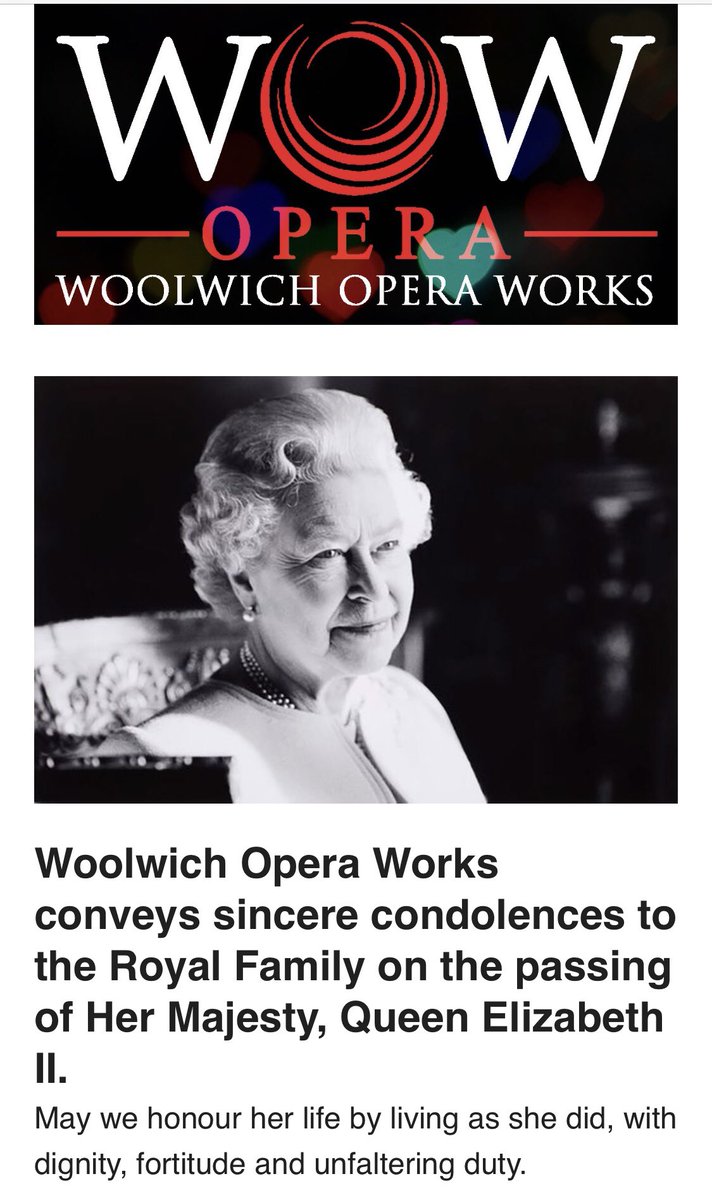 Woolwich Opera Works tweet media