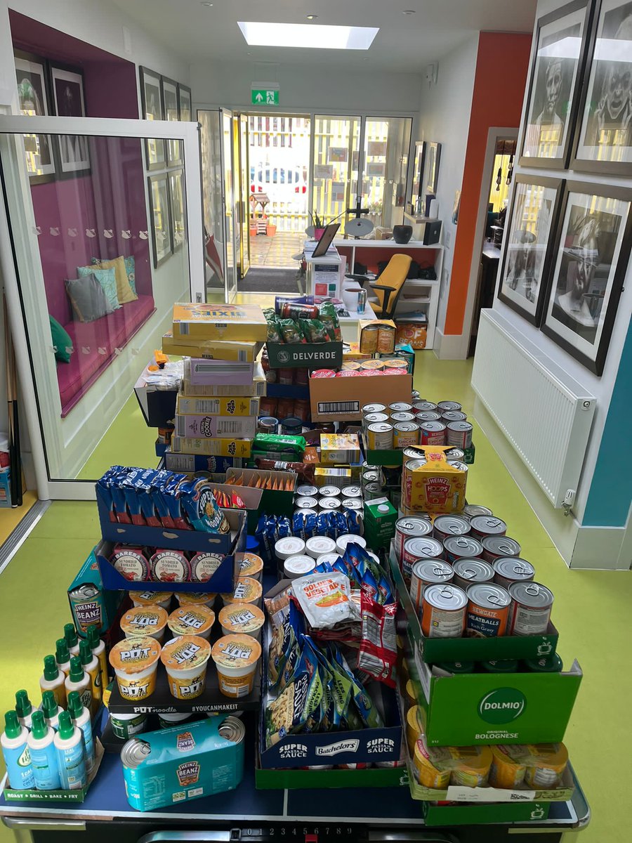 We just wanted to thank <a href="/nbrly/">neighbourly.com</a> for our grant. We were able to use it <a href="/LidlGB/">@LidlGB</a> to refill our storeroom for care experienced young people living independently. Hugely needed and very much appreciated.❤️ #food #care #CEP #donations