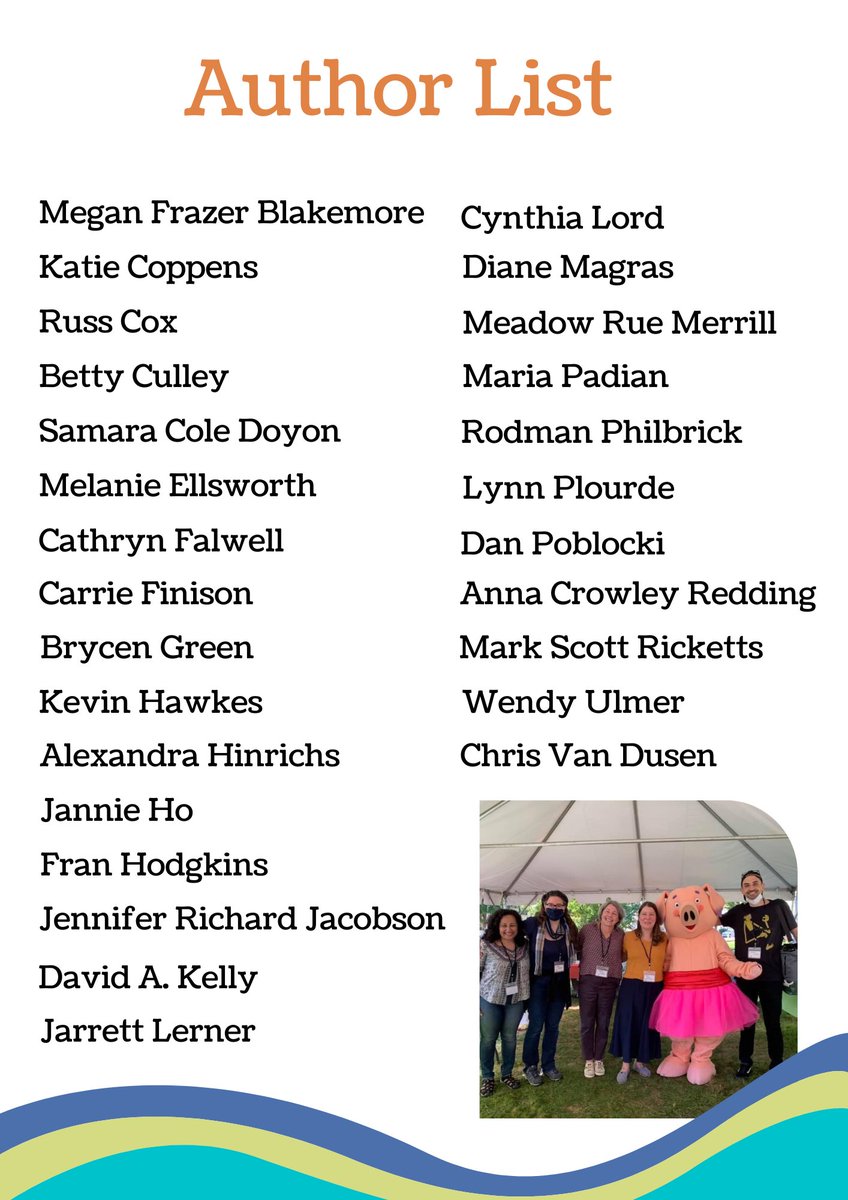 LynnPlourde's tweet image. Excited to join the BATH BOOK BASH on 9/17 from 11-4; lots of authors/illustrators, readings/activities, booksales/autographing, food trucks &amp;amp; more! Check out the @BashBath website for more details: sites.google.com/view/bath-book…