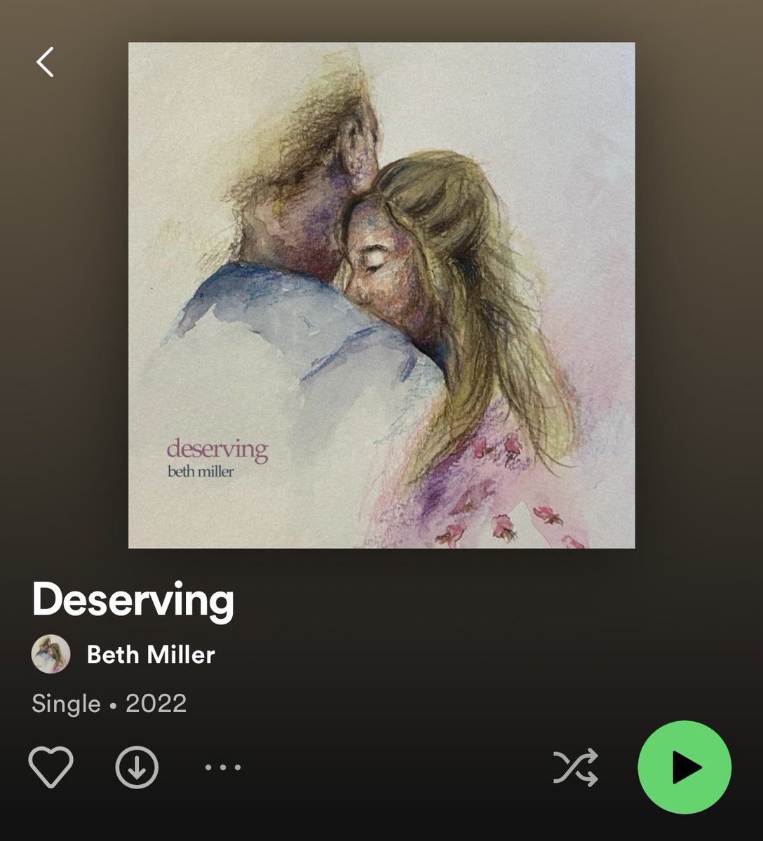 Beautiful song, newly released on Spotify by one of neighbours.

open.spotify.com/track/16z74vju…