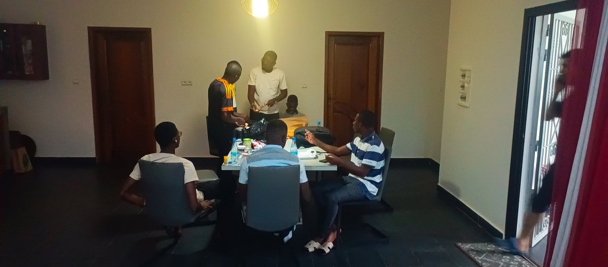 eafricagroup's tweet photo. After a week of dedication and fruitful work with satisfactory results for our first project, The IT camp is going well with the presence of the @EafricaG team for the week end. And now the best gamer is being discussed among the team😅. Let the fun begin🤩 https://t.co/2wNqNpEcMQ