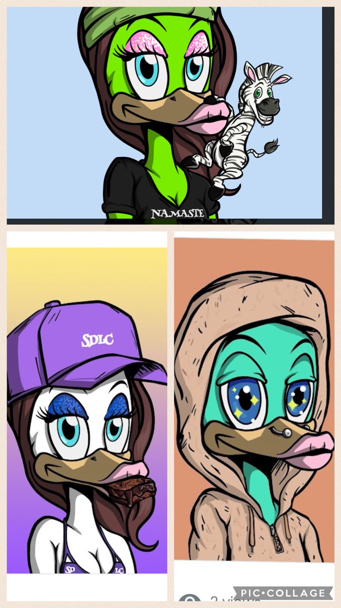 The ladies have arrived still time to mint don’t miss out get your baby’s a mummy and your ducks a wife  ⁦@SDLC420⁩