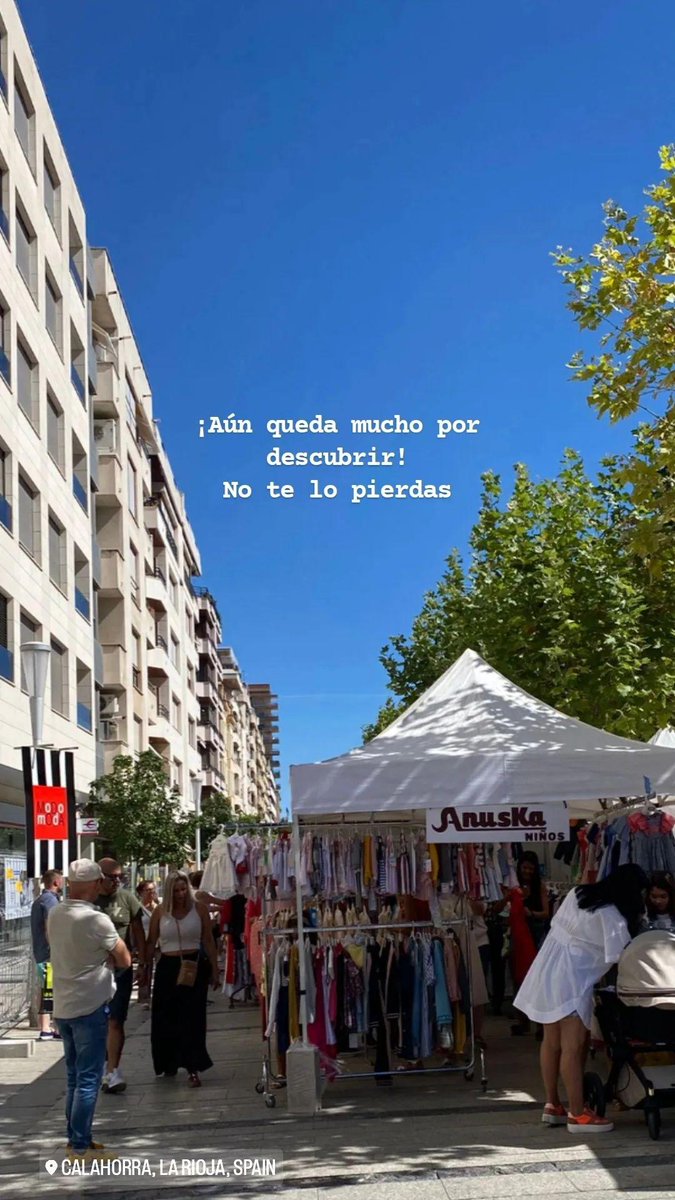 ppcalahorra's tweet photo. ✨DISFRUTANDO DEL PROMOSTOCK ✨
#Calahorra
#promostock
#comerciolocal https://t.co/CKYF2KMo5a