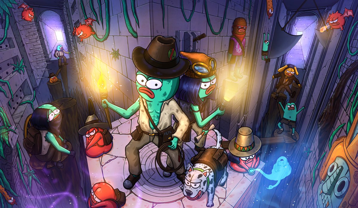 Hi~🐸 my new pepe is available now 
‘ PEPE TREASURE HUNT ’ 
🐸🔥
foundation.app/@mingle/pepefr…

Hope you guys like it 😊💚

#FrogFam #pepe #pepethefrog  #FoundationNFT #NFTartists #NFTs