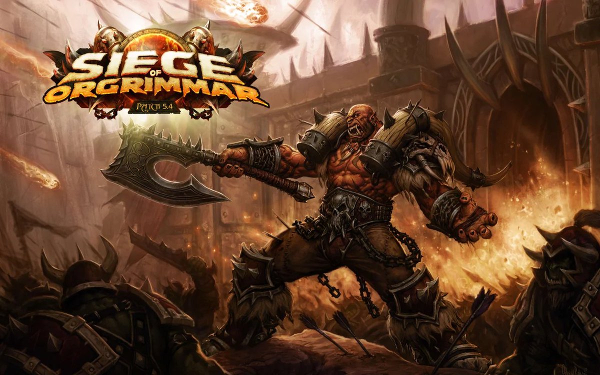 gummerpaladin's tweet image. Se cumplen 9 años del lanzamiento del parche 5.4 de Mists of Pandaria y la raid de Siege of Orgrimmar, que me brindó el poder alcanzar una posición #12 a nivel mundial y puso broche a una de las rivalidades que más he disfrutado en todos los años que llevo jugando a esto.