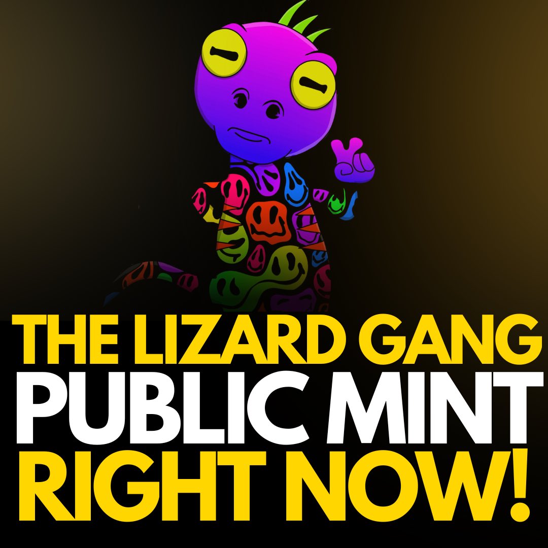 TheLizardGangNFT tweet media
