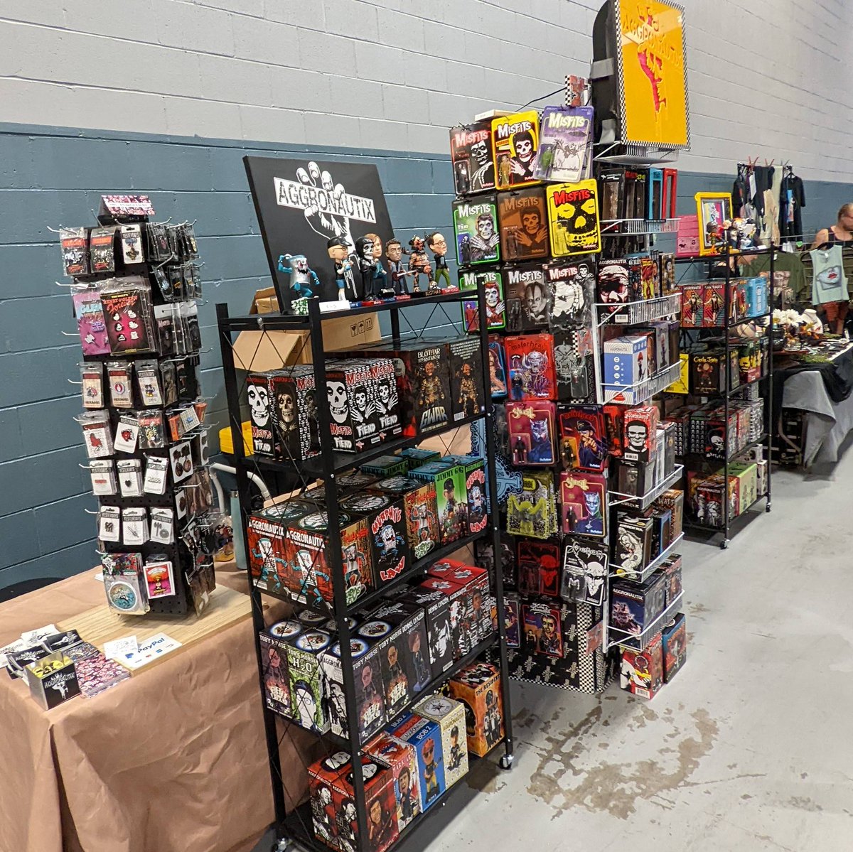 We are LIVE at the Trenton Punk Rock Flea Market... Come swing by and get a free AGGRO T-shirt (while supplies last)!