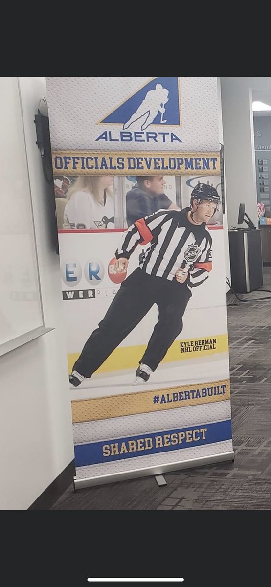 hallsycmh's tweet photo. @HockeyAlberta promoting the @NHL but the 4 new hires have 6 years combined of officiating!! WHAT A JOKE! Hard to be motivated as a young official or the vets that have worked Mem Cups, Olympics, World Jr’s and not getting hired! #kimmelskids #explayerpush https://t.co/cyLSHrBeyj
