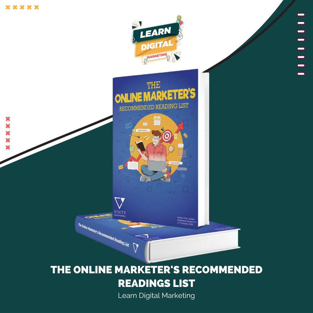 VivityIM's tweet photo. Our eBook, "The Online Marketer's Recommended Reading List" is the one stop resource for the books that are ESSENTIAL when it comes to online and digital marketing. Hit the link to get a copy! #eBook #LDMExpert https://t.co/ggsc64Vcsp https://t.co/SJoq80IDQQ