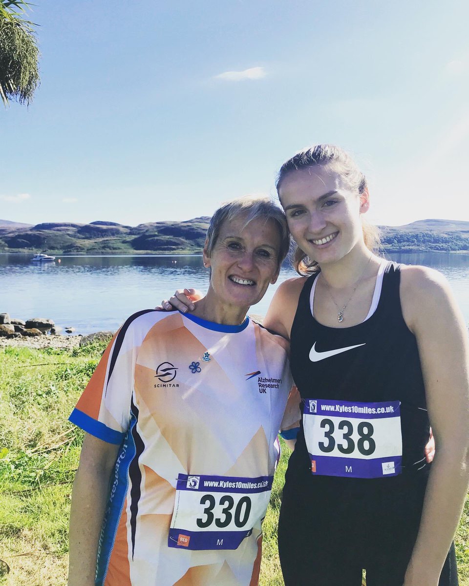 janineashall's tweet image. Smashed the Kyles 10 mile run. Over £400 raised @AlzResearchUK #MakingBreakthroughsPossible fabulous weather, amazing views and fantastic atmosphere.....loved it 🏃‍♀️