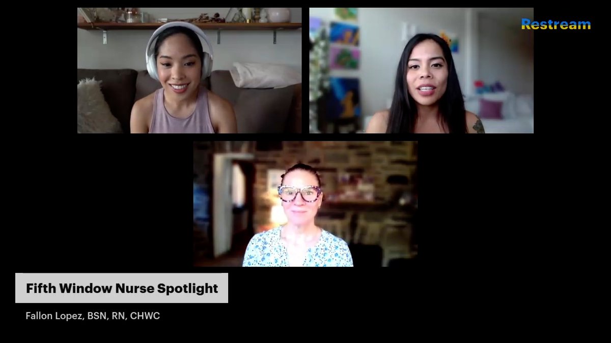 ICYMI: This morning we had a special nurse spotlight featuring the inspiring Fallon Lopez, BSN, RN, CHWC! Fallon led us through a mindful movement series that you can do anywhere!

To watch our spotlight 👉 youtu.be/Mdd9HPvQDpM