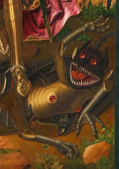 WeirdMedieval's tweet photo. the devil, spain, 1468 https://t.co/9NgdpTRmT7