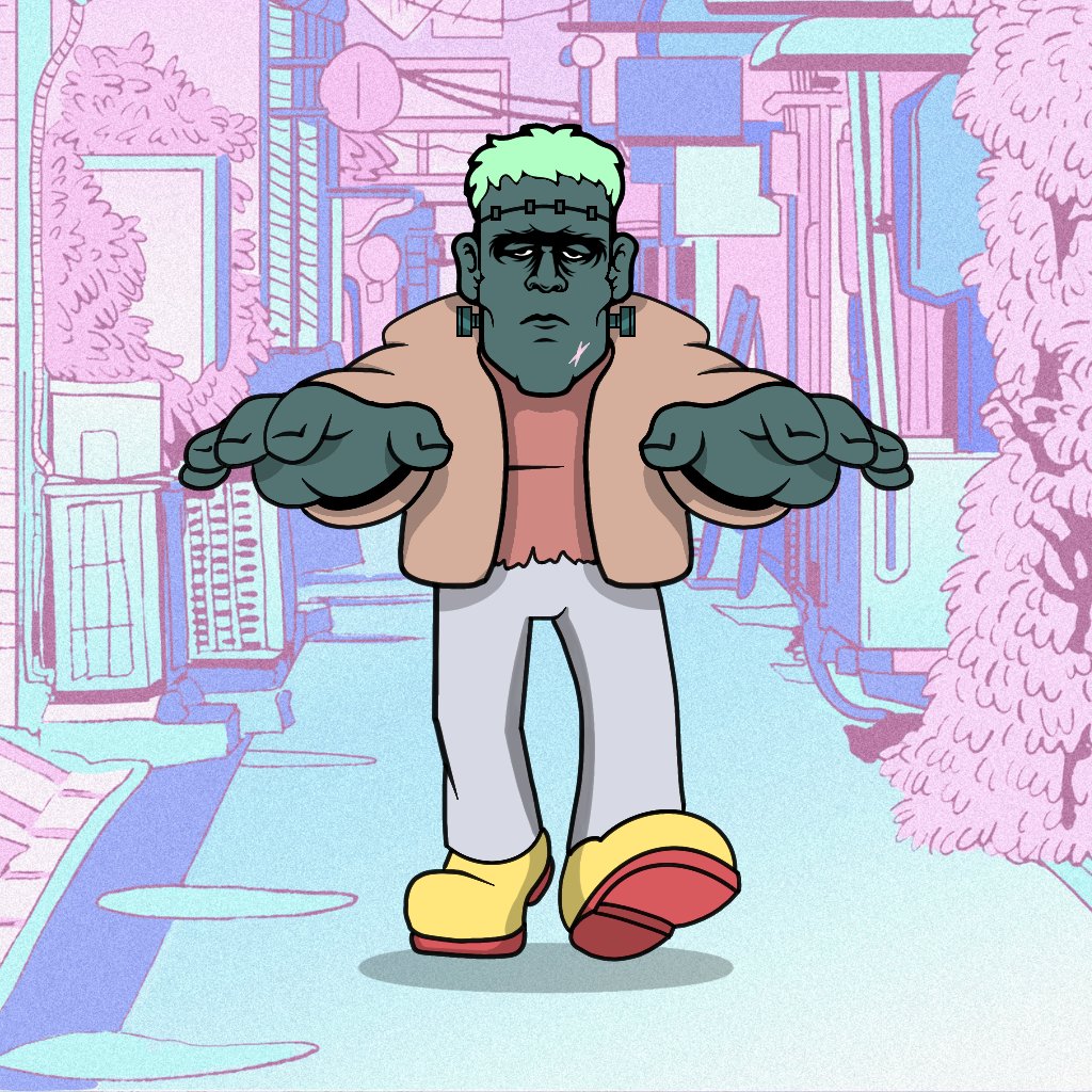 🚨Funky Frank - Now Minting🚨 tweet media