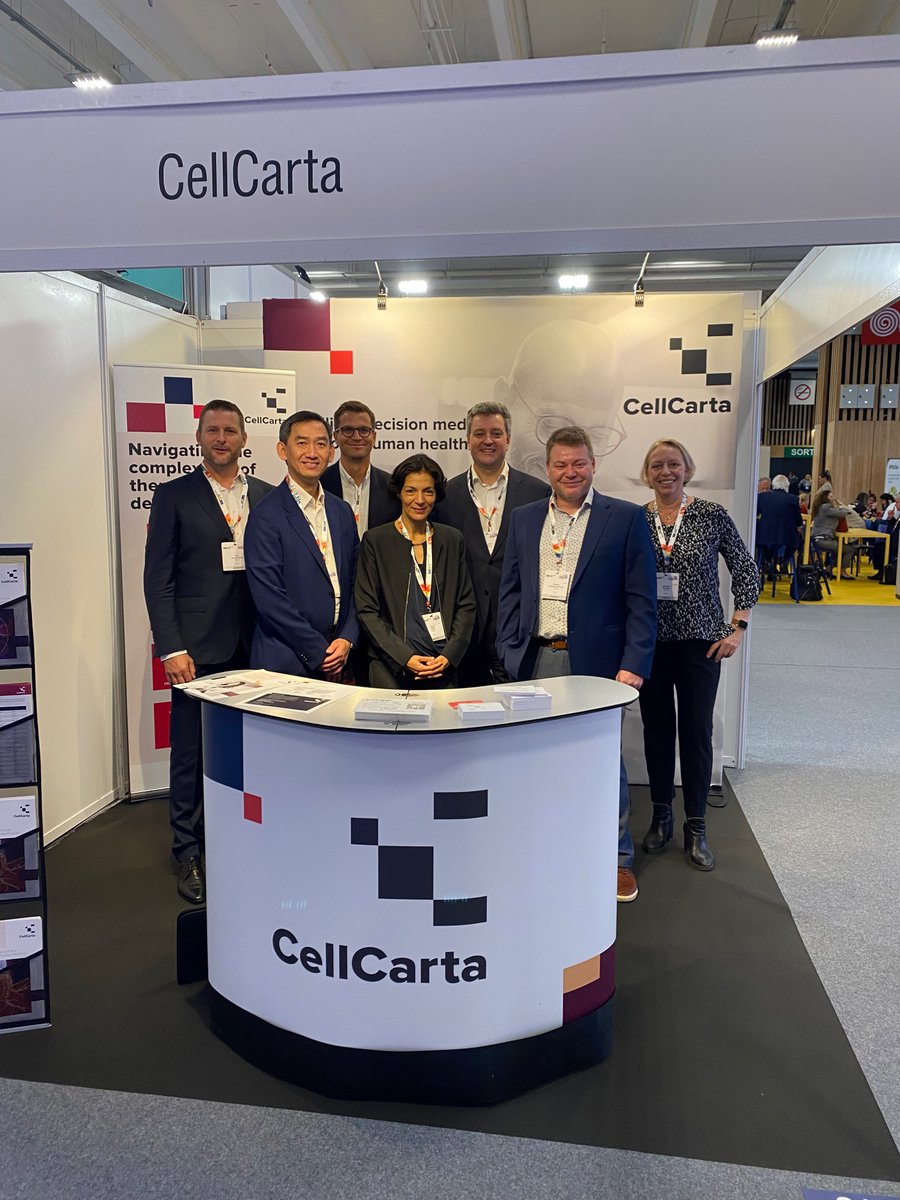 CellCarta's tweet photo. Our team is excited to be attending @ESMO! Stop by booth #210 to discuss your project with us.
#CellCarta #CROLaboratory #Precisionmedicine https://t.co/SE87Q9gETk
