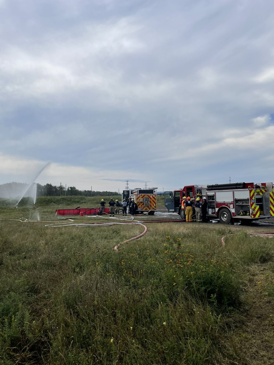 n8murray's tweet image. Beautiful day to be instructing OFC NFPA 1002 Pump Ops in Thunder Bay at #FireCon @ONFireMarshal