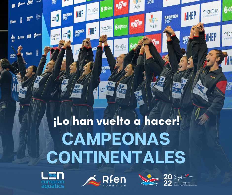 Ander_Gil's tweet photo. 🇪🇸 Enhorabuena a la selección femenina de #Waterpolo por este nuevo campeonato de Europa.
La leyenda continúa con estas deportistas que han llevado el waterpolo español a lo más alto.
¡Bravas! 👏🏻👏🏻👏🏻👏🏻
#WpSplit2022 https://t.co/do7oL09ggy