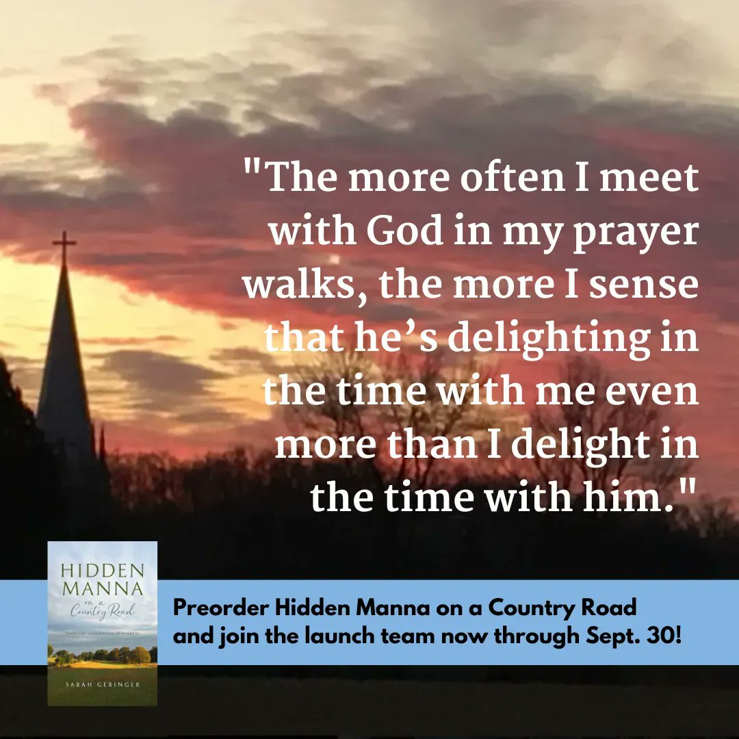 SarahLynneCR's tweet photo. Featuring my own pictures, I think this book is the best one I've written. Preorder and join the launch team here: https://t.co/bYsKIxS2Eo  via @SarahGeringer #prayer #prayerwalk #prayerwalking #spiritualgrowth https://t.co/XOaCp784mw