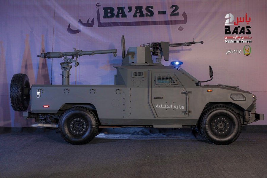 Aymans_X's tweet photo. Made in #Yemen .. Pictures of an armored security vehicle #Bas2 https://t.co/lu1ScwwBNh