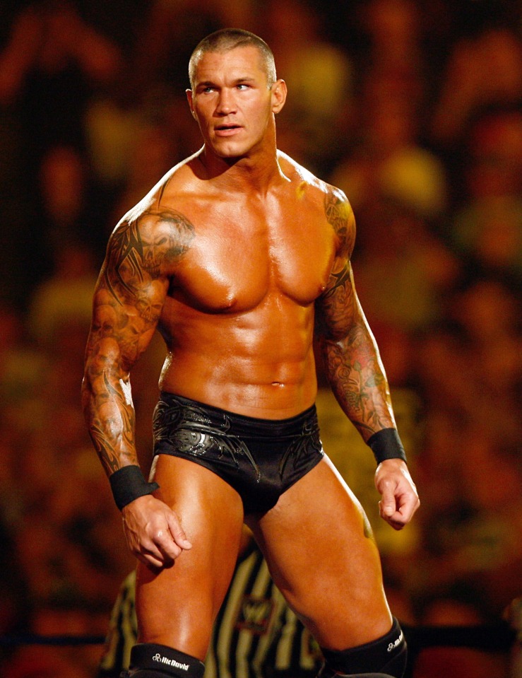 SpunkySchell's tweet photo. @RandyOrton presence is very much missed in pro wrestling. I just can't wait to hear his music and watch him #slthr down the aisle. When he hits that pose... oh the excitement! Get well Randy! #randyorton https://t.co/JXHy8ChyjT