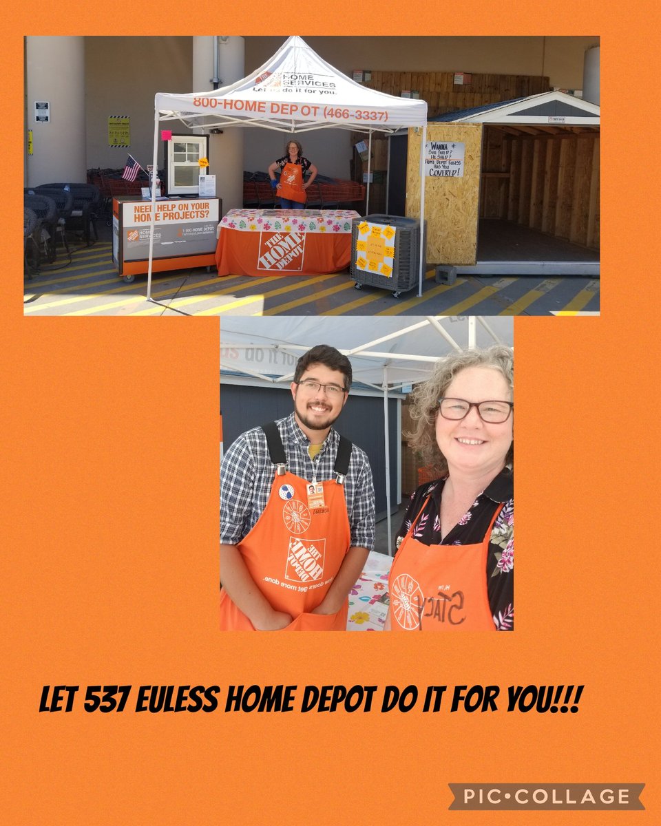 buccenzia's tweet photo. 537 Home Depot having fun driving services with Adrian our window design consultant. Let Euless help you with Cabinet Makeover, windows, HVAC $59 tune ups and free Estimates on installs! @laroldan32 @RushClay @Ana_A_Duran @DonGraham33 @giwoyna_anthony @lorenacc1980 @brianB_0537 https://t.co/fknkGnRDki