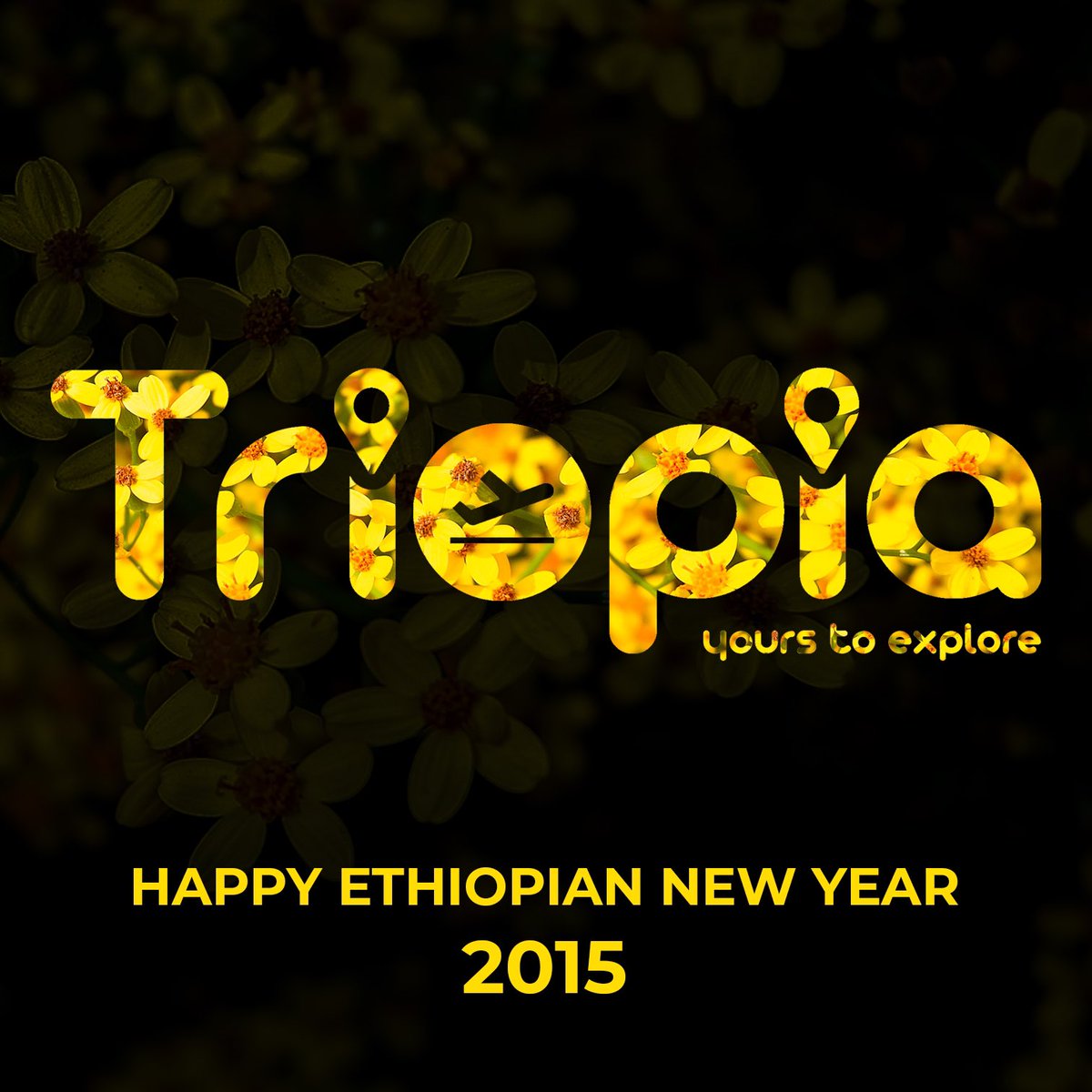 Happy Ethiopian New Year! May 2015 be a year of exploring! Check us out <a href="/triopia_travel/">triopia</a> and follow us! Also visit our website triopia.travel