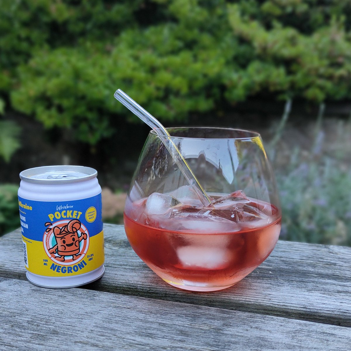 Thanks to <a href="/knackeredmutha/">Helen McGinn</a> for the recommendation. This 'Pocket Negroni' is quite spectacular.  Made using <a href="/portersgin/">Porter's Gin</a> too. 
It packs a lovely punch, but like any good #Negroni should be sipped.  #cocktail #gin #gincocktails