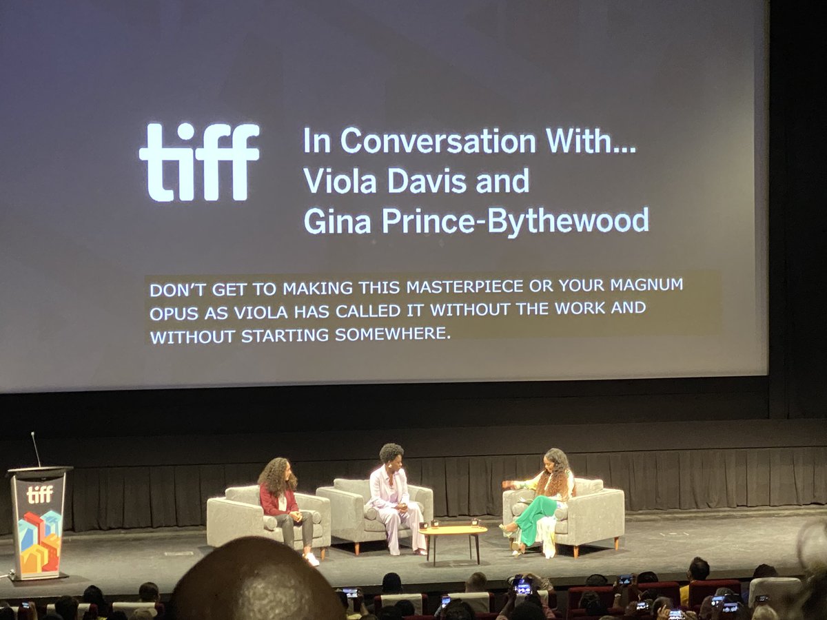 Such a dynamic duo…inspiring and real! #TIFF2022