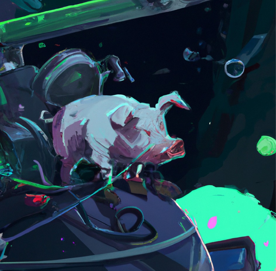 ufospigs's tweet photo. The Mutant Pig #NFT is here!
#NFTCommunity #NFTcollections #NFTpig #NFTdrop https://t.co/DMEqa2nM9y