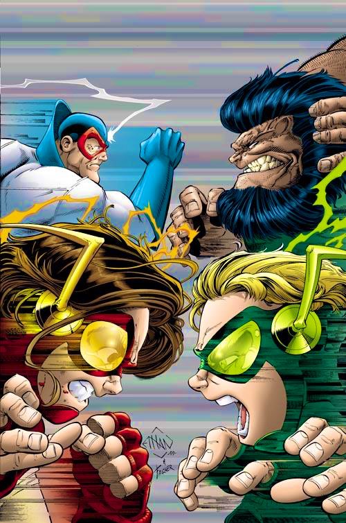 dctrinity90s's tweet photo. The Flash Legacy - Threats By Ethan Van Sciver and Wayne Faucher #BartAllen #DCImpulse https://t.co/KmT7pCpqLq