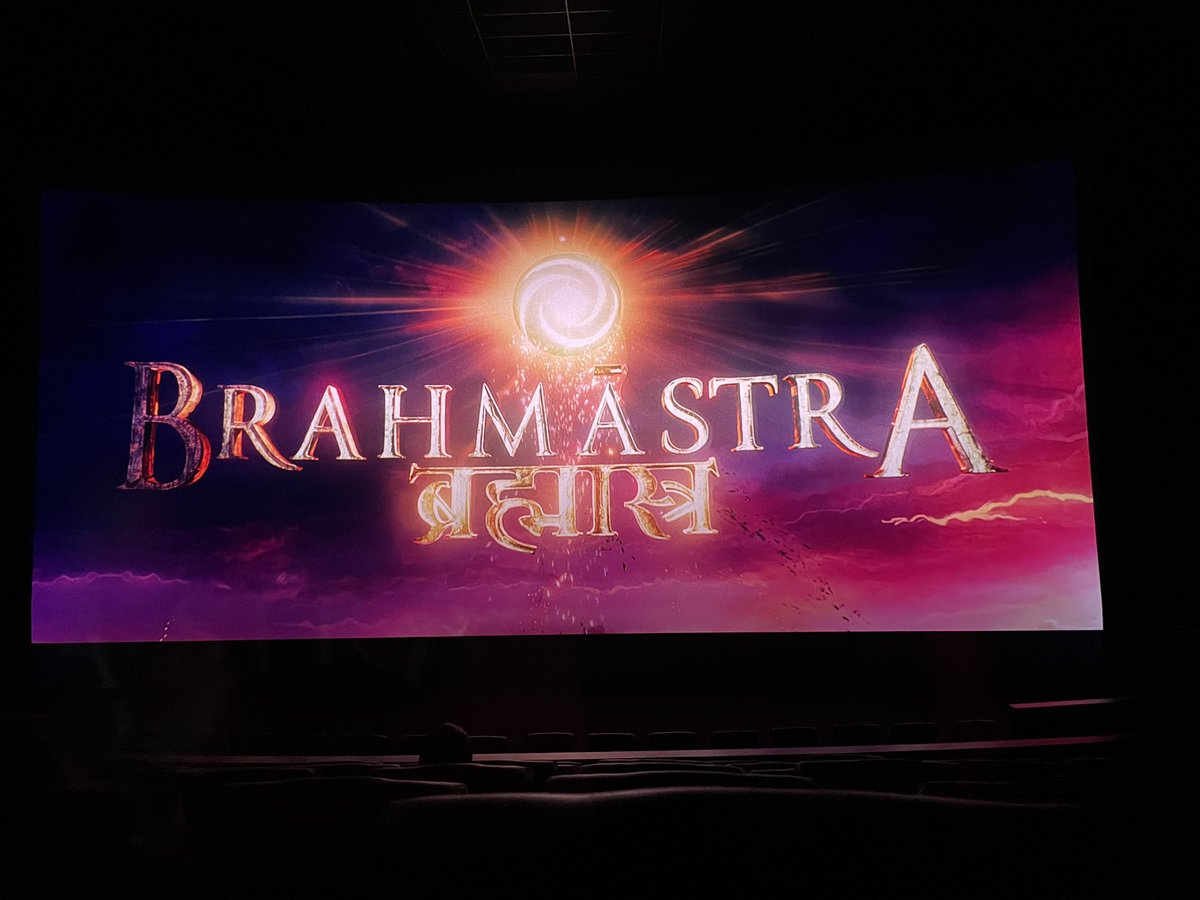 aminsagar's tweet photo. @karanjohar @aliaa08 #BrahmastraPartOneShiva Cinema hall experience is the only true movie experience https://t.co/ul9Z6fkY6c