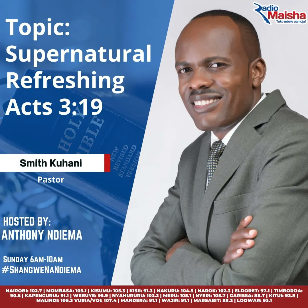 antondiema's tweet photo. Kesho asubuhi kwenye SHANGWE ndani ya @radiomaisha, 6-11am.
Jumapili njema na Ndiema!
#ShangweNaNdiema https://t.co/rqWwTcqYkp