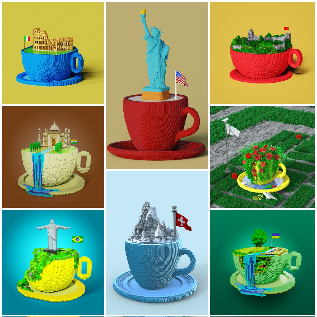 @ddickeyart Thank you for this shill tweet 🙏
______
☕🇺🇸" A cup of the American"🇺🇸☕
With the statue of Liberty to  show this beautiful architecture 
_______
🇺🇸 Price: 2 #tezos / Editions: 7
🇺🇸 Objkt link 👇
objkt.com/asset/KT1M3DrR…
