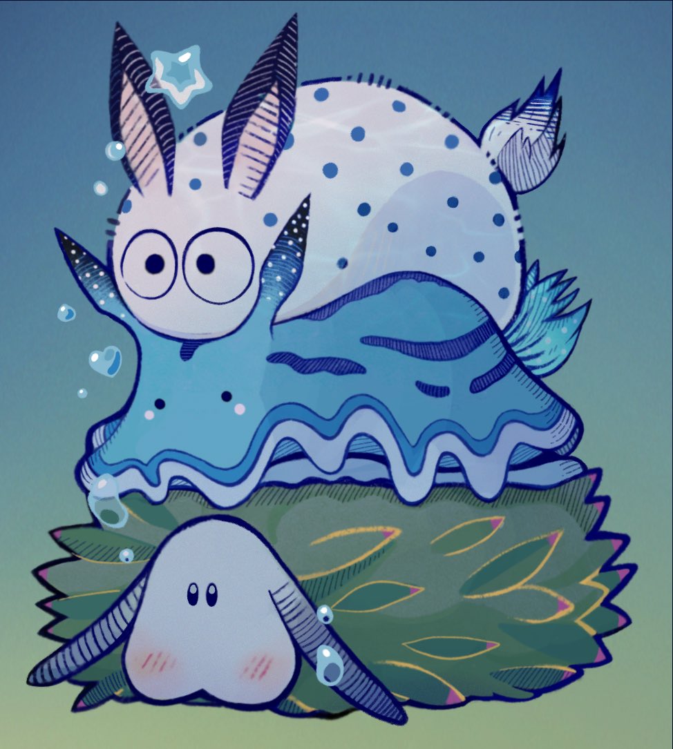 passionpeachy's tweet photo. sea slugs https://t.co/DRCo5vVpQN