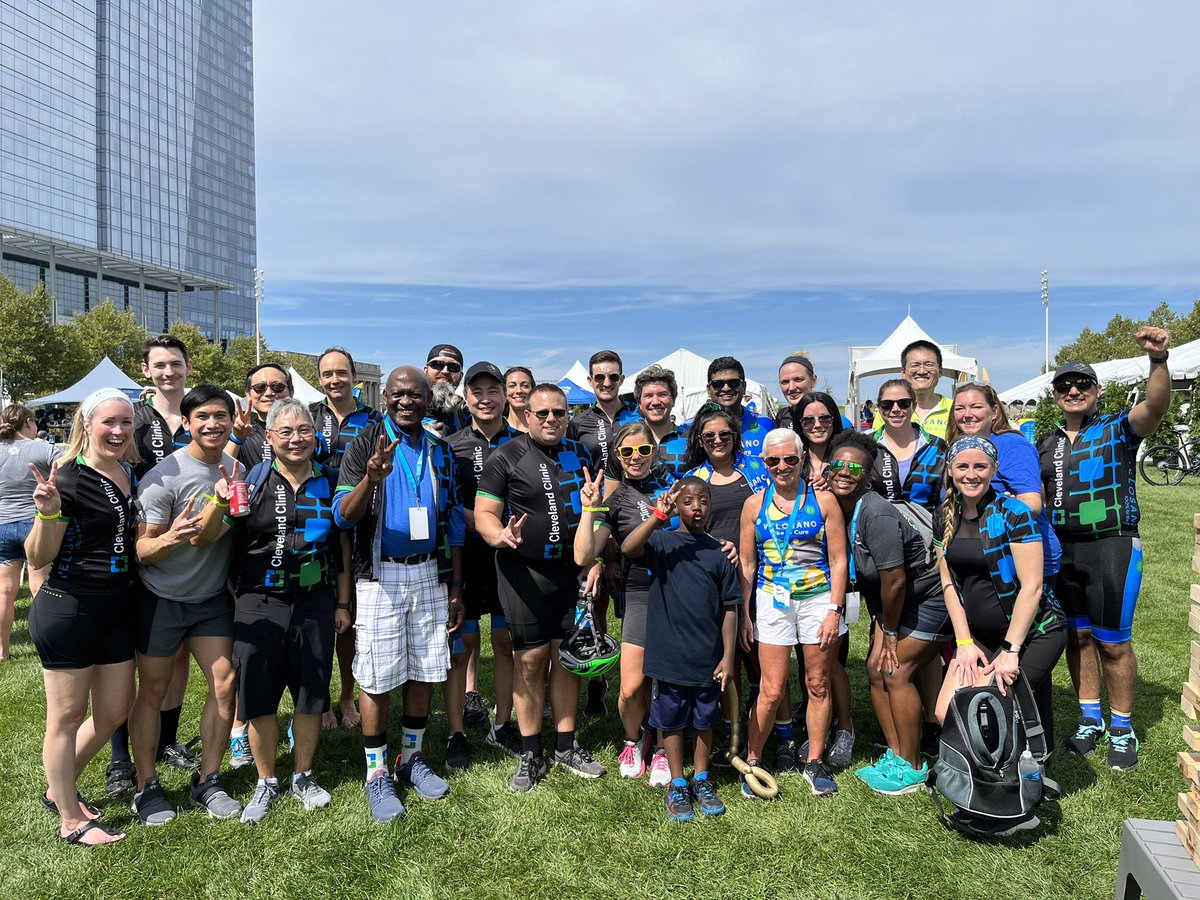 Shauna Campbell, DO (@shaunaradonc) on Twitter photo Great day at <a href="/bikeVeloSano/">VeloSano</a> with the #radonc dept from <a href="/ClevelandClinic/">Cleveland Clinic</a> and #CleClinicCancer Chair <a href="/DrAlexAdjei/">Alex A. Adjei</a>. 100% for the cure in support of our research at <a href="/CleClinicMD/">Cleveland Clinic MD</a>. give.velosano.org/fundraiser/394… <a href="/DrJohnSuh/">John Suh</a> <a href="/DrOmarMian/">Omar Mian</a> <a href="/SamuelChaoMD/">Samuel Chao</a> <a href="/ZacharyMayoMD/">Zachary Mayo</a> <a href="/ajacobmiller/">Jacob Miller</a> <a href="/MdStephans/">Kevin Stephans MD</a> Great day at <a href="/bikeVeloSano/">VeloSano</a> with the #radonc dept from <a href="/ClevelandClinic/">Cleveland Clinic</a> and #CleClinicCancer Chair <a href="/DrAlexAdjei/">Alex A. Adjei</a>. 100% for the cure in support of our research at <a href="/CleClinicMD/">Cleveland Clinic MD</a>. give.velosano.org/fundraiser/394… <a href="/DrJohnSuh/">John Suh</a> <a href="/DrOmarMian/">Omar Mian</a> <a href="/SamuelChaoMD/">Samuel Chao</a> <a href="/ZacharyMayoMD/">Zachary Mayo</a> <a href="/ajacobmiller/">Jacob Miller</a> <a href="/MdStephans/">Kevin Stephans MD</a>