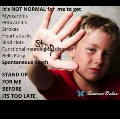 syl20carle's tweet photo. Now do vaccine injuries in that age group.

This tweet is no different from the February 2020 images of Chinese nationals keeling over presumably from COVID.  Propaganda spreading fear to gain compliance.

#standupforme https://t.co/Ut6UCMhJJN