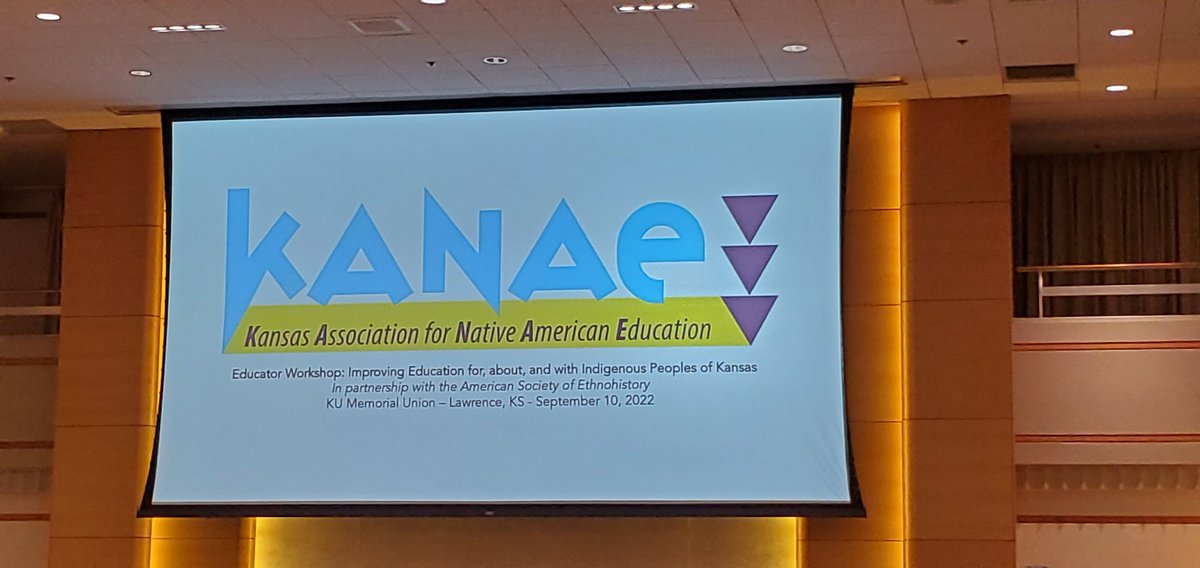kwahaus's tweet photo. 87% of education on Native Americans is pre1800. It's time to change the narrative. Thank you @AlexRedCorn and all the @KansasEducators presentors. My brain is spinning with questions and ideas. @OPSSocStudies future PD ahead. @NHTOYMc #sovereignty #uncomfortableconversations https://t.co/YlCZWPFCAr