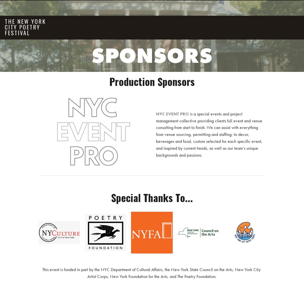 nyceventpro's tweet photo. THIS WEEKEND! 
@PoetrySocietyNY's #NYCPoetryFestival​ on @Gov_Island ~ Come say hi! https://t.co/E7BDr72slk https://t.co/t3UjjYkeJ6